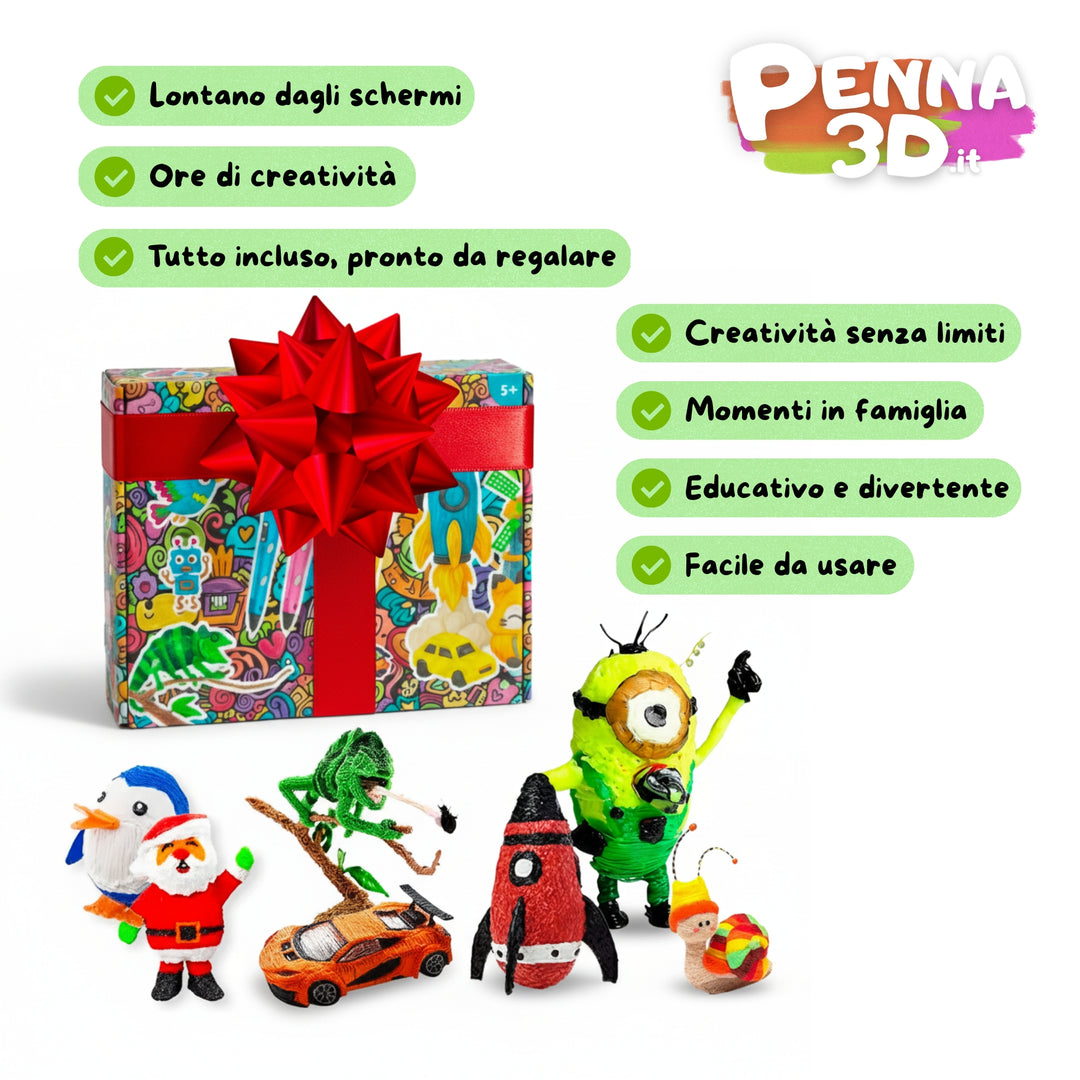 Confezione Regalo Completa Penna 3D