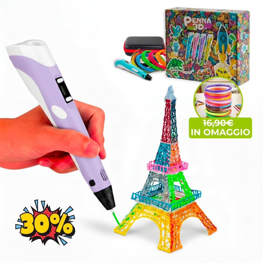 Confezione Regalo Completa Penna 3D