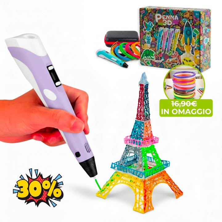 Confezione Regalo Completa Penna 3D