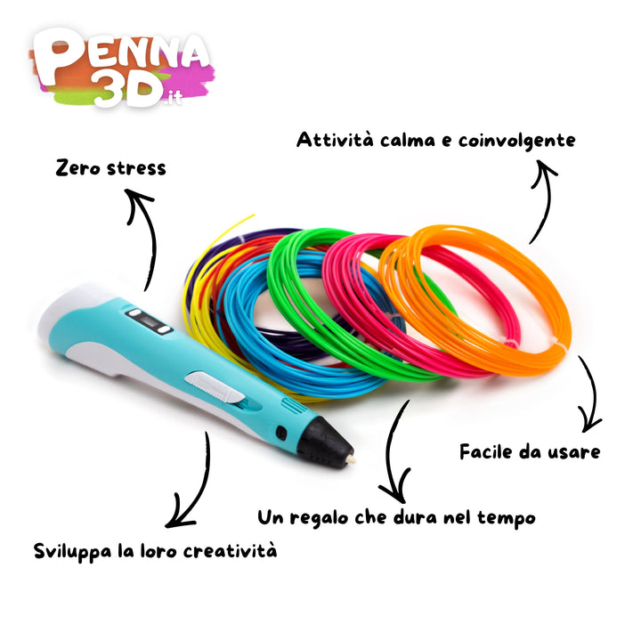 Confezione Regalo Completa Penna 3D