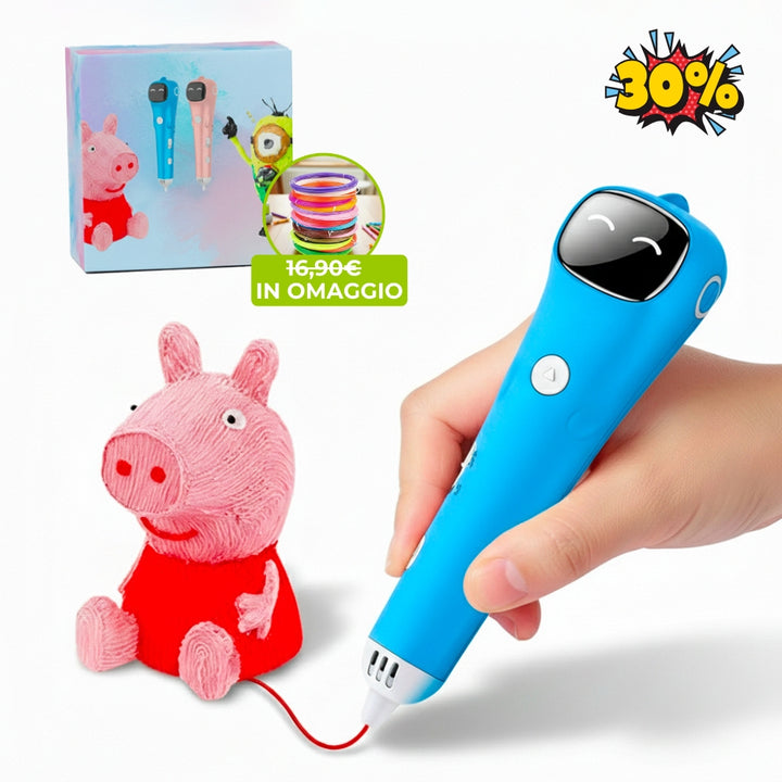 Cofanetto Regalo<br> Penna 3D Bambini